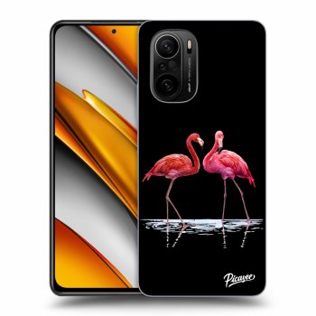 Maskica za Xiaomi Poco F3 - Flamingos couple