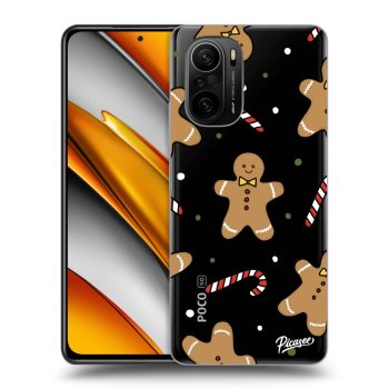 Picasee silikonska prozirna maskica za Xiaomi Poco F3 - Gingerbread