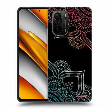 Maskica za Xiaomi Poco F3 - Flowers pattern