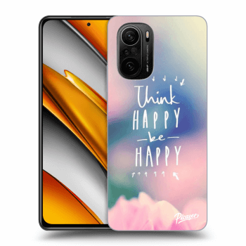 Maskica za Xiaomi Poco F3 - Think happy be happy