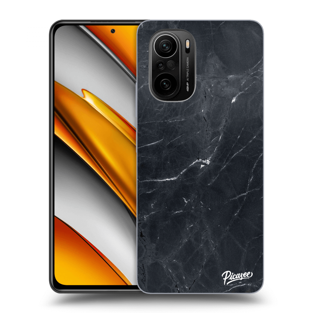 Picasee ULTIMATE CASE za Xiaomi Poco F3 - Black marble