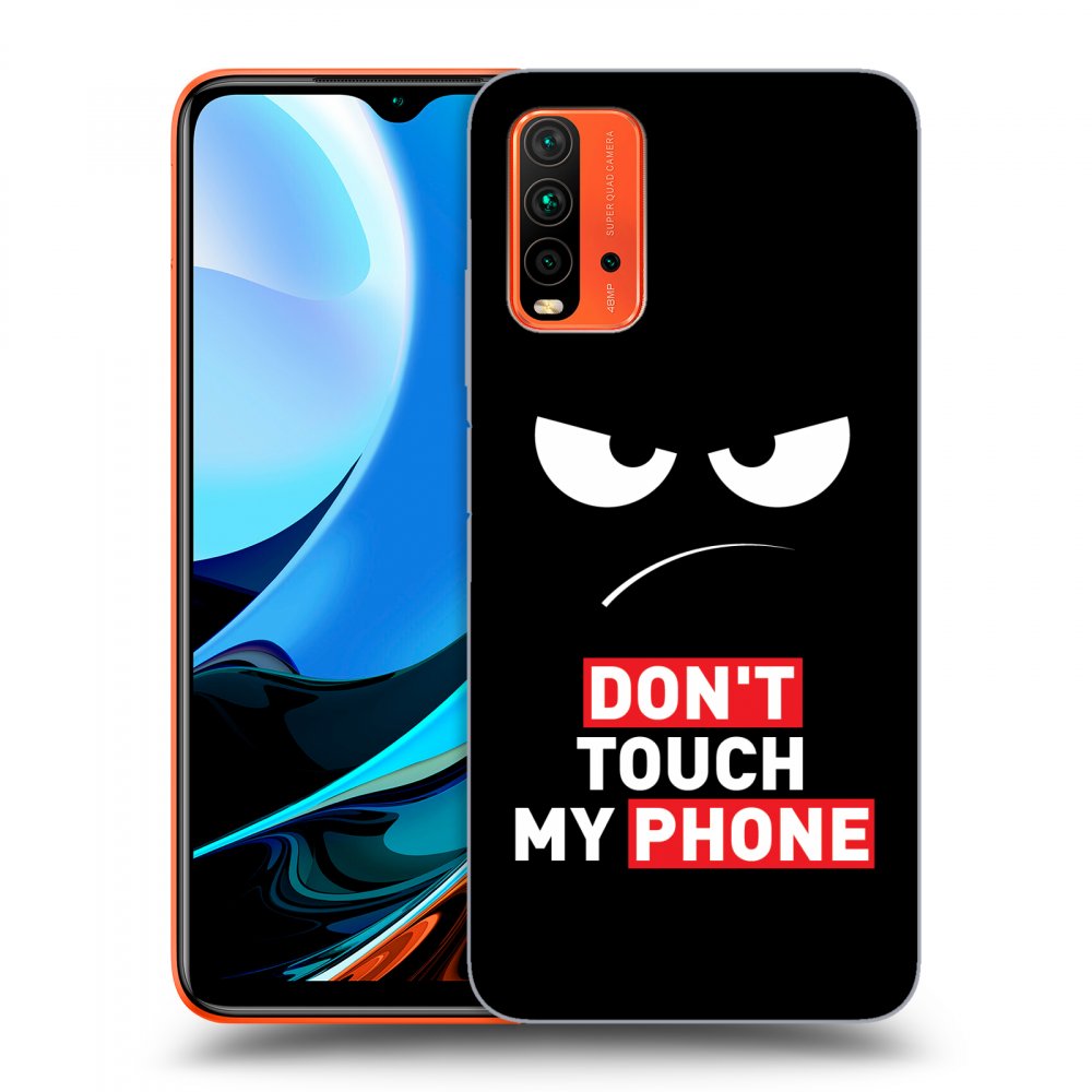 Picasee ULTIMATE CASE za Xiaomi Redmi 9T - Angry Eyes - Transparent