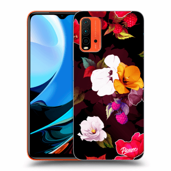Picasee ULTIMATE CASE za Xiaomi Redmi 9T - Flowers and Berries