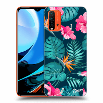 Maskica za Xiaomi Redmi 9T - Pink Monstera