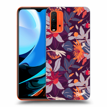 Maskica za Xiaomi Redmi 9T - Purple Leaf