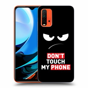 Maskica za Xiaomi Redmi 9T - Angry Eyes - Transparent