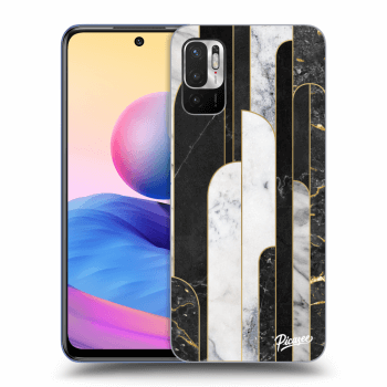 Maskica za Xiaomi Redmi Note 10 5G - Black & White tile