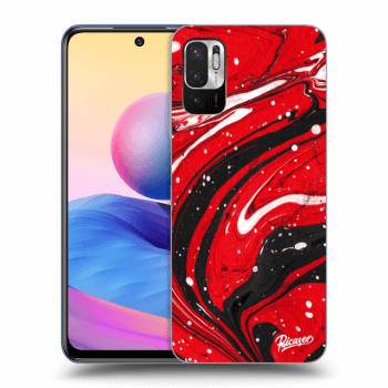 Maskica za Xiaomi Redmi Note 10 5G - Red black