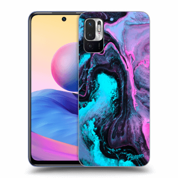 Picasee silikonska prozirna maskica za Xiaomi Redmi Note 10 5G - Lean 2