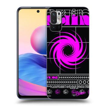 Picasee crna silikonska maskica za Xiaomi Redmi Note 10 5G - SHINE