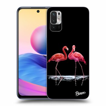 Picasee ULTIMATE CASE za Xiaomi Redmi Note 10 5G - Flamingos couple