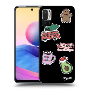 Maskica za Xiaomi Redmi Note 10 5G - Christmas Stickers