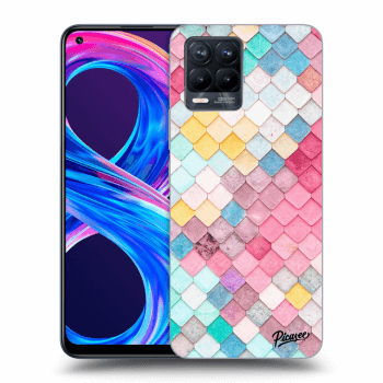 Maskica za Realme 8 Pro - Colorful roof