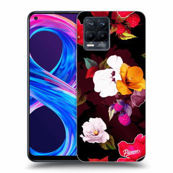 Maskica za Realme 8 Pro - Flowers and Berries