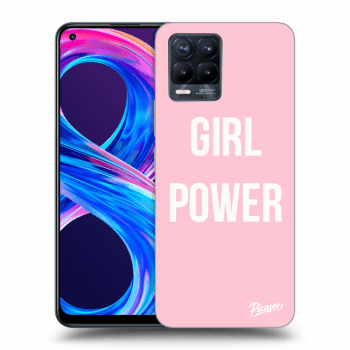 Picasee crna silikonska maskica za Realme 8 Pro - Girl power