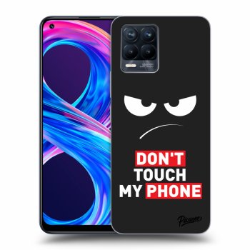 Maskica za Realme 8 Pro - Angry Eyes - Transparent