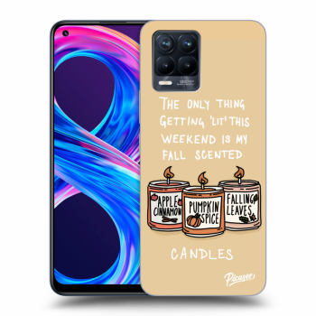 Maskica za Realme 8 Pro - Candles