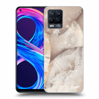 Maskica za Realme 8 Pro - Cream marble