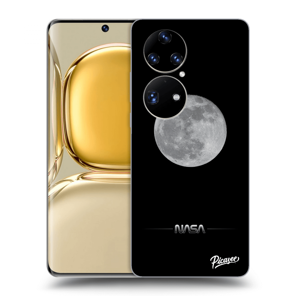 Picasee silikonska prozirna maskica za Huawei P50 - Moon Minimal