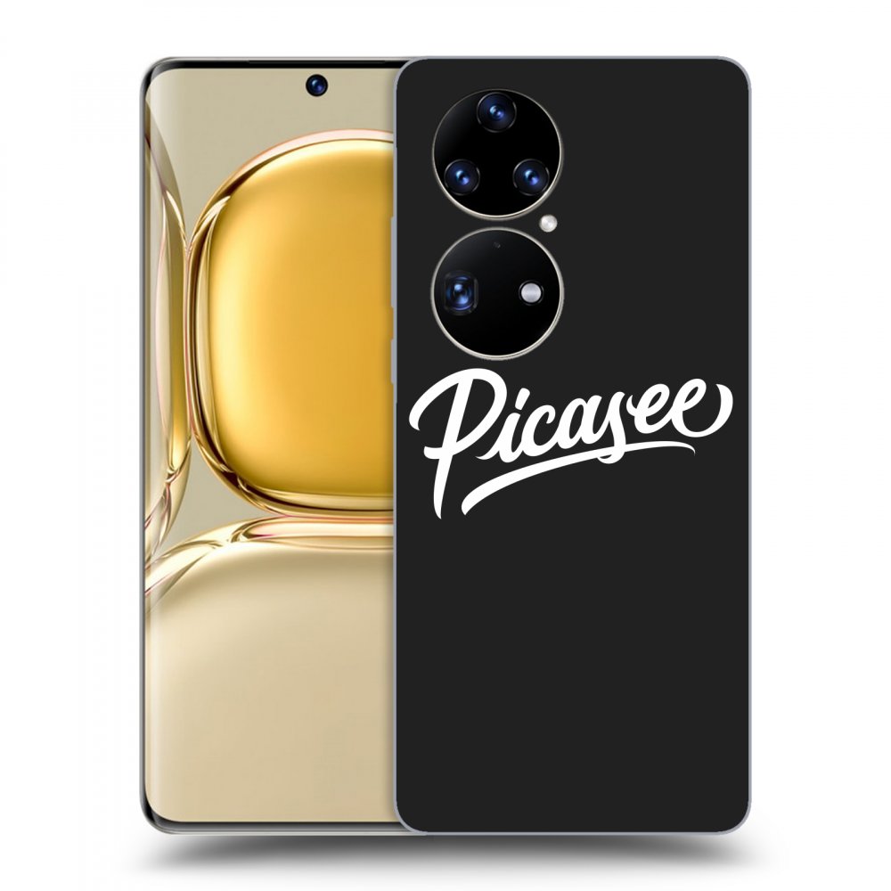 Picasee crna silikonska maskica za Huawei P50 - Picasee - White
