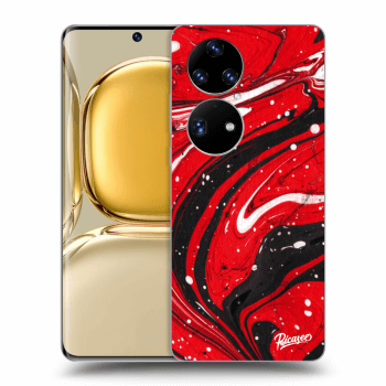 Maskica za Huawei P50 - Red black