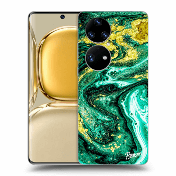 Maskica za Huawei P50 - Green Gold