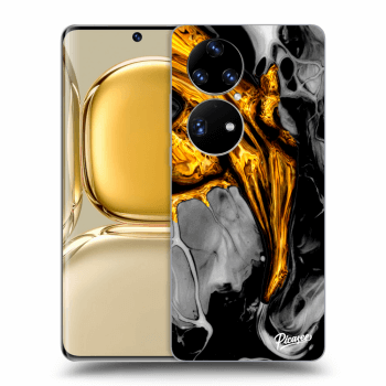 Maskica za Huawei P50 - Black Gold