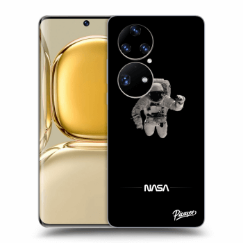 Picasee silikonska prozirna maskica za Huawei P50 - Astronaut Minimal