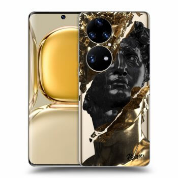 Maskica za Huawei P50 - Gold - Black