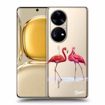 Maskica za Huawei P50 - Flamingos couple