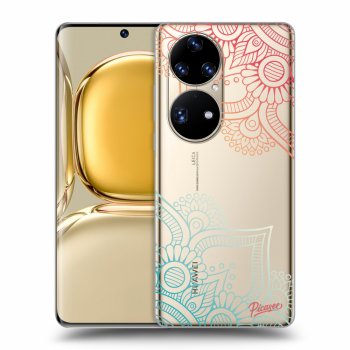 Maskica za Huawei P50 - Flowers pattern