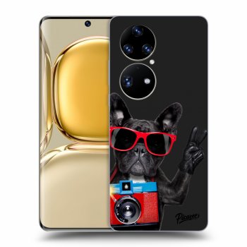 Maskica za Huawei P50 - French Bulldog