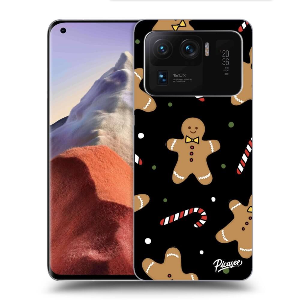 Picasee crna silikonska maskica za Xiaomi Mi 11 Ultra - Gingerbread
