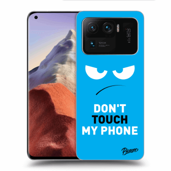 Maskica za Xiaomi Mi 11 Ultra - Angry Eyes - Blue