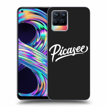 Picasee crna silikonska maskica za Realme 8 4G - Picasee - White