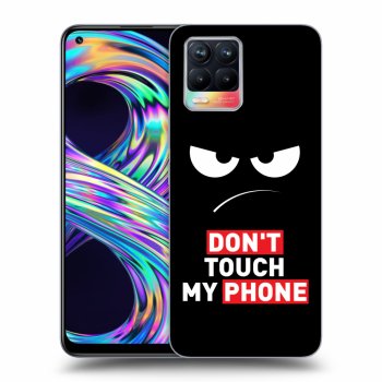 Picasee ULTIMATE CASE za Realme 8 4G - Angry Eyes - Transparent