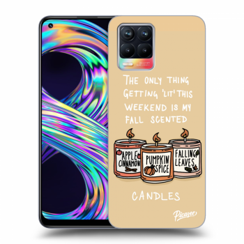 Maskica za Realme 8 - Candles