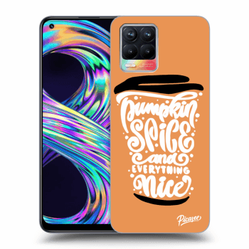 Maskica za Realme 8 - Pumpkin coffee