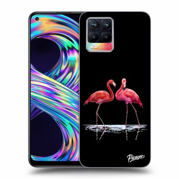 Maskica za Realme 8 4G - Flamingos couple