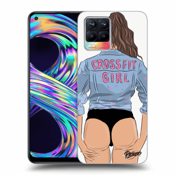 Picasee ULTIMATE CASE za Realme 8 4G - Crossfit girl - nickynellow