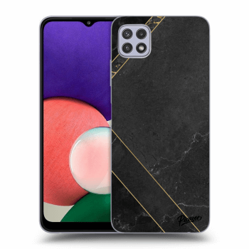 Maskica za Samsung Galaxy A22 5G A226B - Black tile