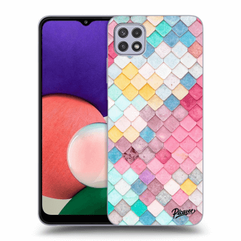 Maskica za Samsung Galaxy A22 5G A226B - Colorful roof