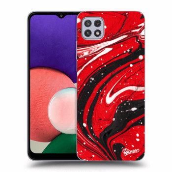 Maskica za Samsung Galaxy A22 5G A226B - Red black