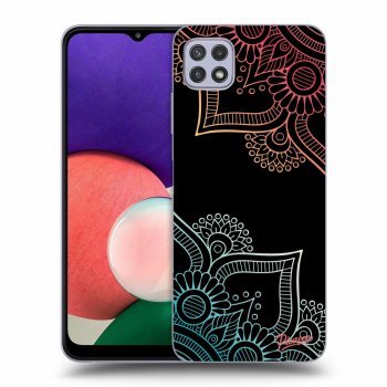 Maskica za Samsung Galaxy A22 5G A226B - Flowers pattern