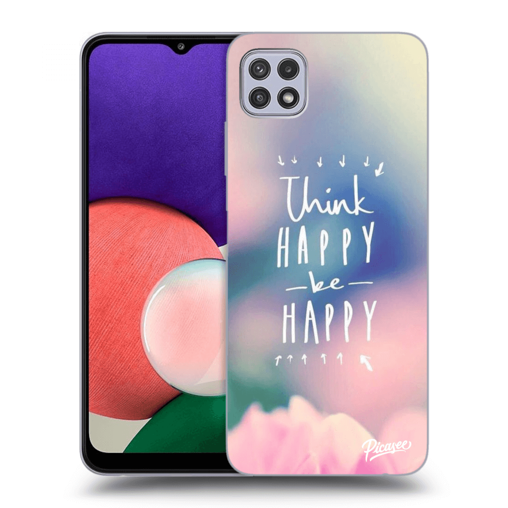 Picasee ULTIMATE CASE za Samsung Galaxy A22 A226B 5G - Think happy be happy