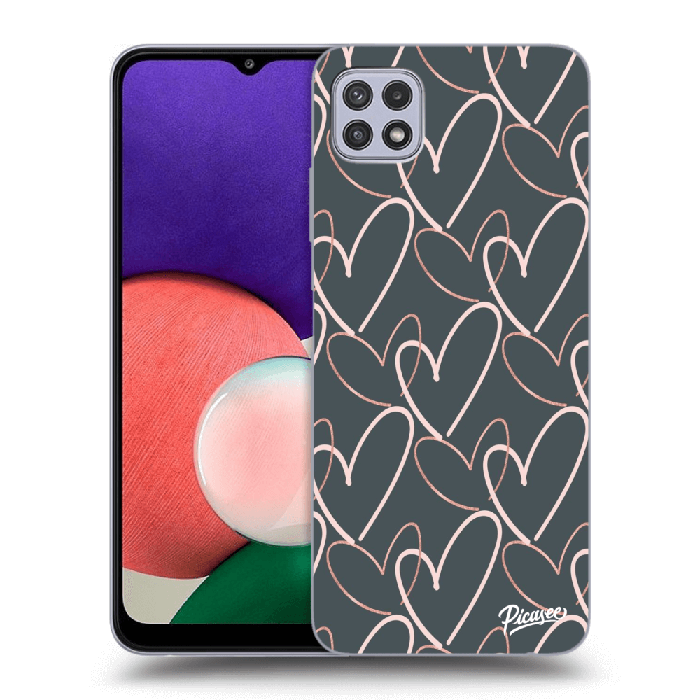 Picasee ULTIMATE CASE za Samsung Galaxy A22 A226B 5G - Lots of love