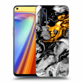 Maskica za Realme 7 - Black Gold 2