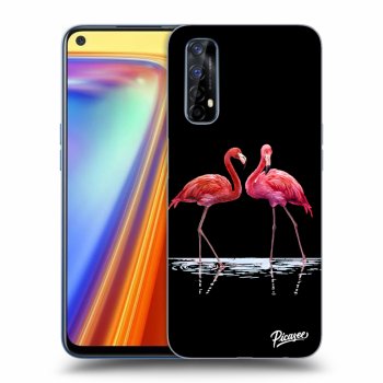 Maskica za Realme 7 - Flamingos couple