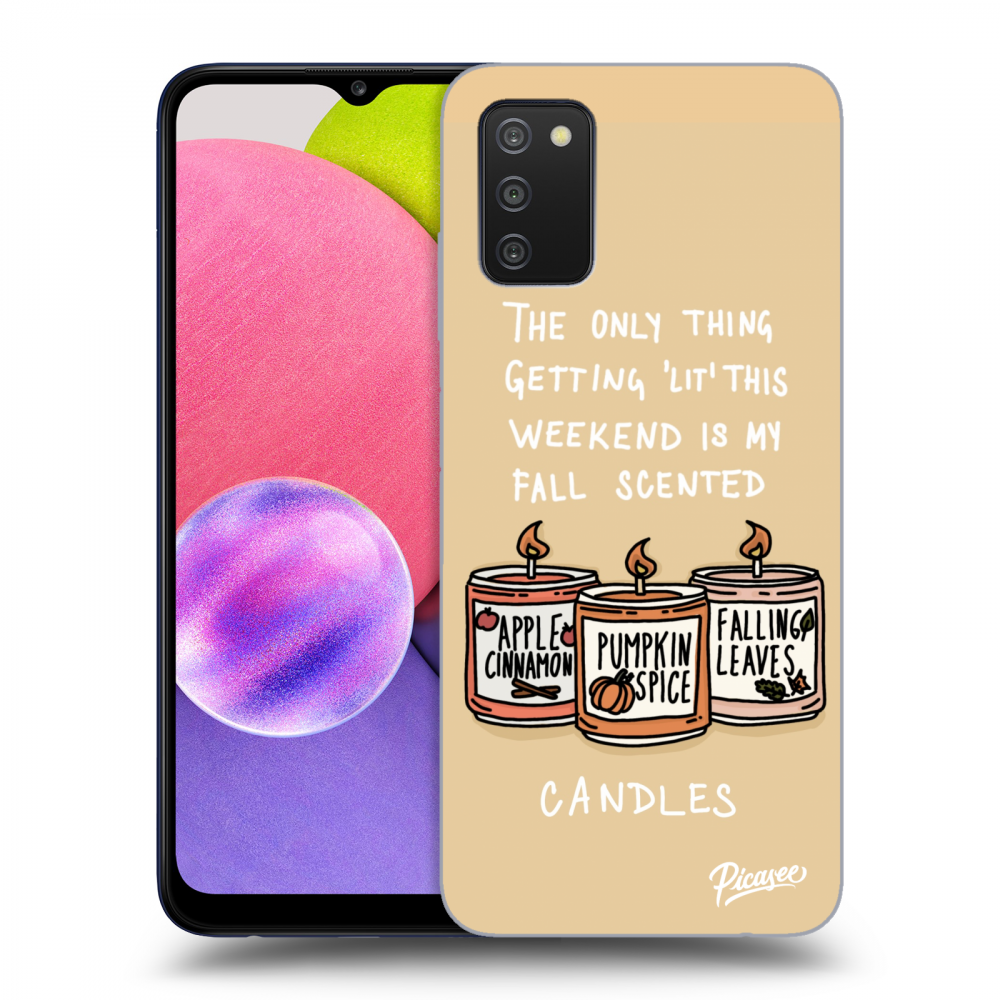 Picasee ULTIMATE CASE za Samsung Galaxy A02s A025G - Candles