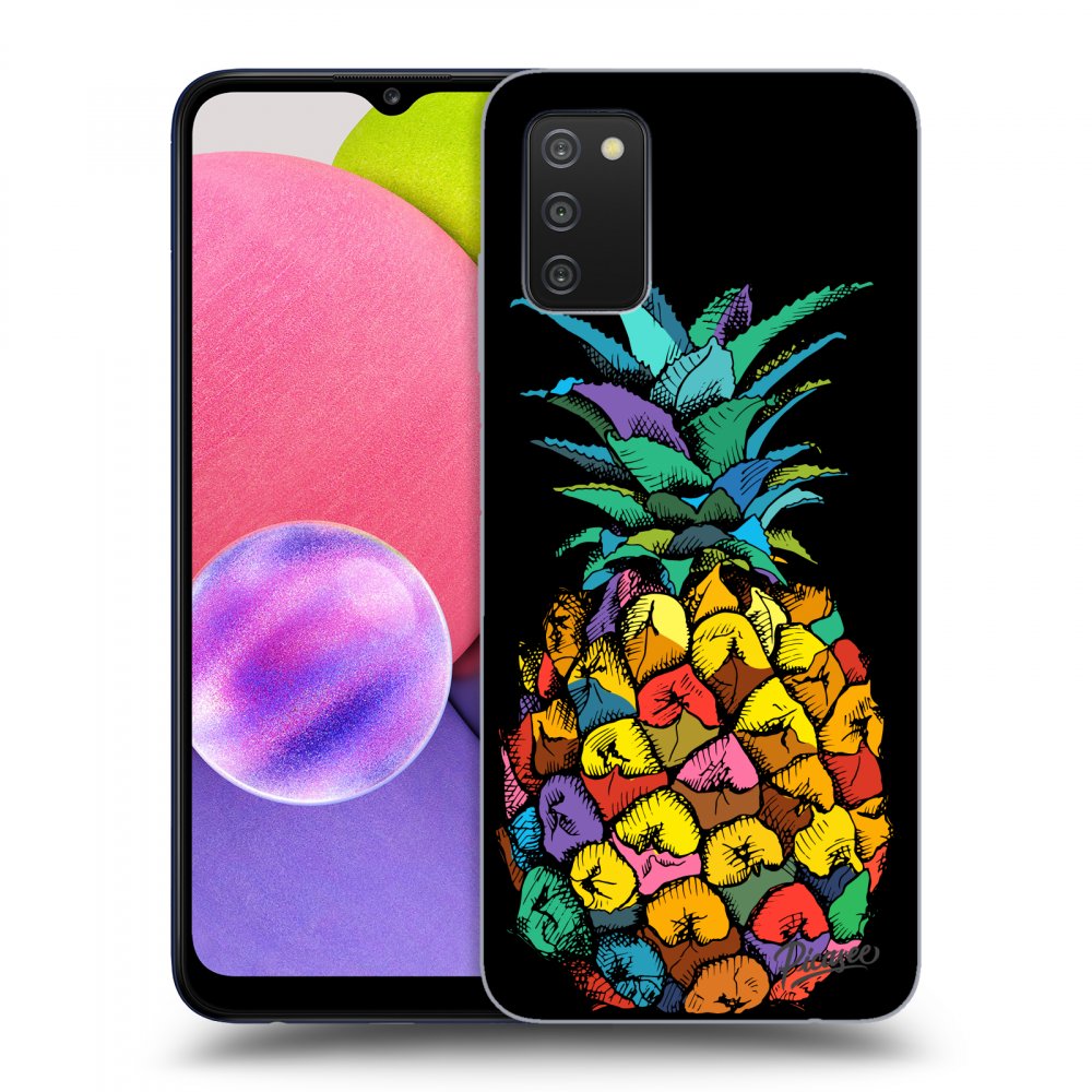 Picasee ULTIMATE CASE za Samsung Galaxy A02s A025G - Pineapple